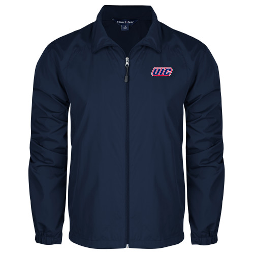  Navy Full Zip Wind Jacket - UIC