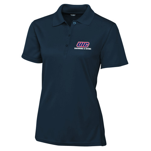 Main Image for  C&B Womens Dark Navy Clique Ice Pique Polo