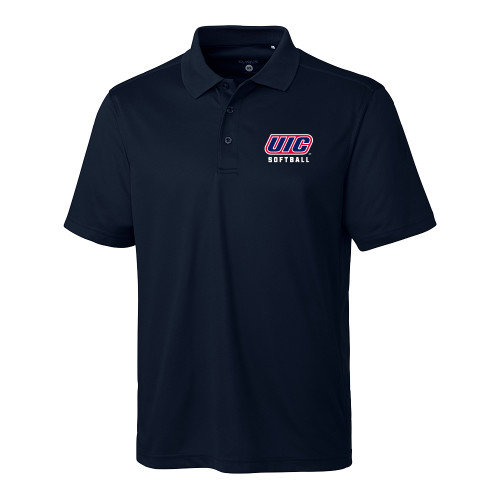  C&B Clique Ice Dark Navy Pique Polo - UIC SOFTBALL