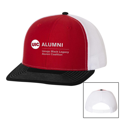  Richardson Red/White/Black Trucker Hat - UIC Alumni