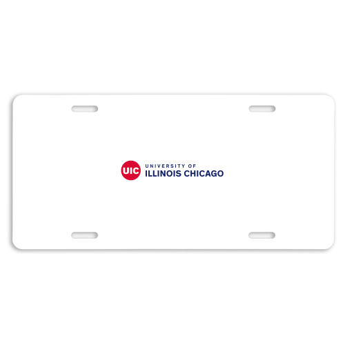  License Plate - UIC Primary Institutional Mark