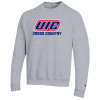 Thumbnail image for  Champion Heather Grey Fleece Crew