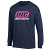 Thumbnail image for  Champion Navy Long Sleeve T Shirt