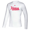 Thumbnail image for  Adidas White Creator Performance Long Sleeve Tee