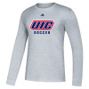 Thumbnail image for  Adidas Medium Grey Heather Fresh Long Sleeve Tee