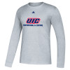 Thumbnail image for  Adidas Medium Grey Heather Fresh Long Sleeve Tee
