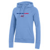 Thumbnail image for  Champion Womens Light Blue Pull Over Hood