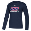 Thumbnail image for  Adidas Navy Fresh Long Sleeve Tee