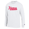 Thumbnail image for  Champion White Long Sleeve T Shirt