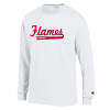 Thumbnail image for  Champion White Long Sleeve T Shirt