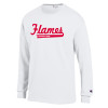Thumbnail image for  Champion White Long Sleeve T Shirt