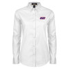 Thumbnail image for  Womens White Twill Button Down Long Sleeve 