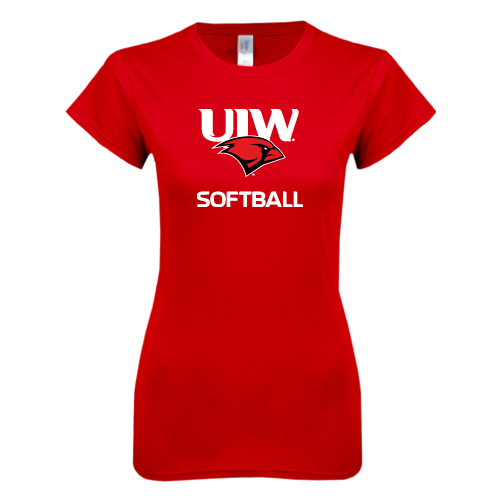 Incarnate Word Next Level Womens Red Boyfriend Tee