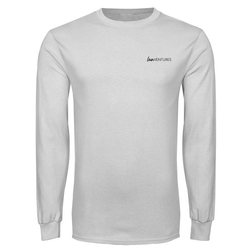 White Long Sleeve T Shirt-InnVentures
