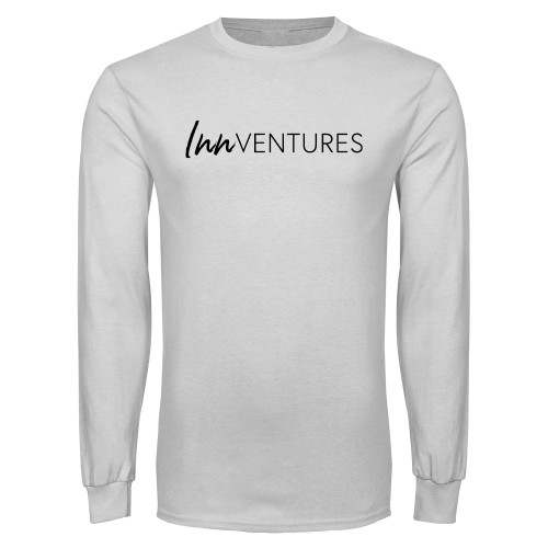 White Long Sleeve T Shirt-InnVentures