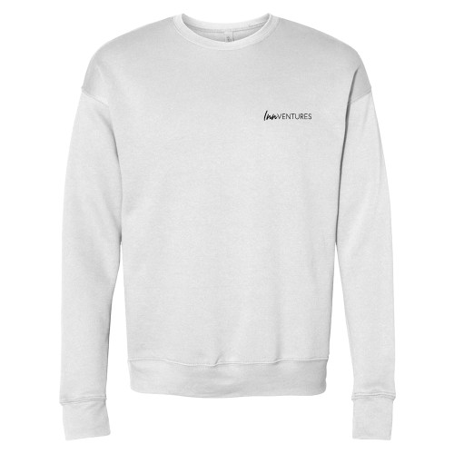 Bella + Canvas White Fleece Crew-InnVentures