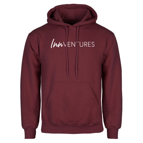 Maroon Fleece Hoodie-InnVentures