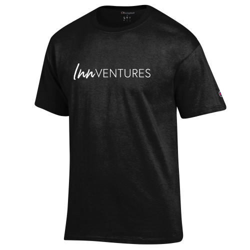 Champion Black T Shirt-InnVentures