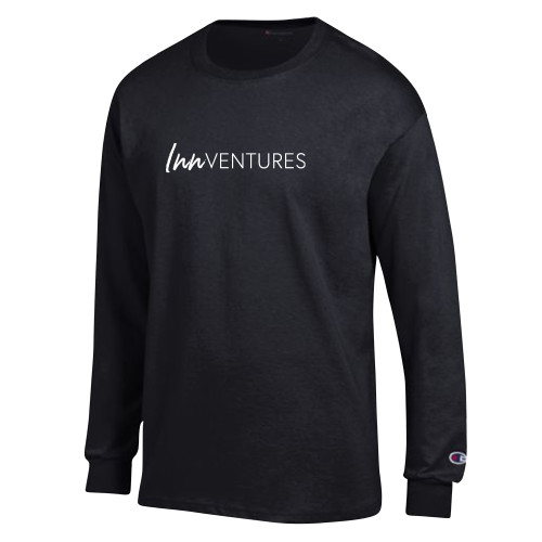 Champion Black Long Sleeve T Shirt-InnVentures