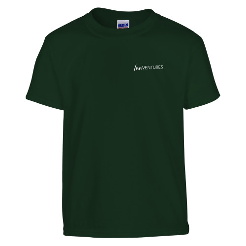 Youth Dark Green T Shirt-InnVentures