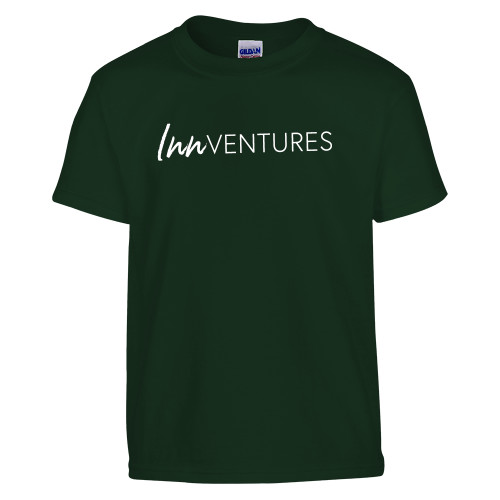 Youth Dark Green T Shirt-InnVentures