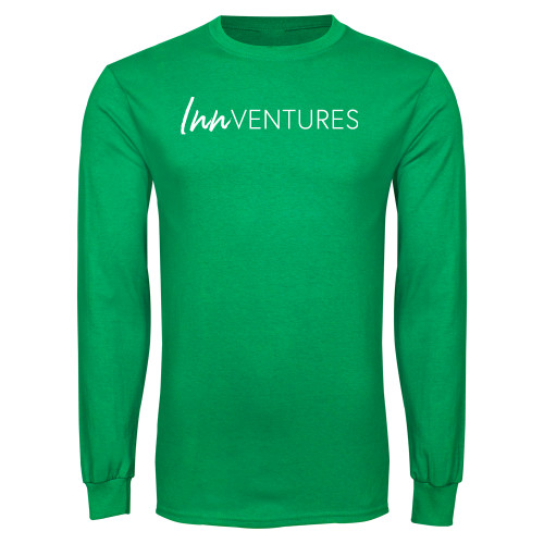 Kelly Green Long Sleeve T Shirt-InnVentures