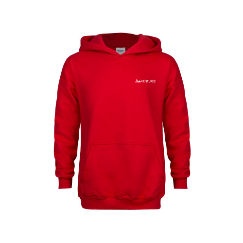 Youth Red Fleece Hoodie-InnVentures