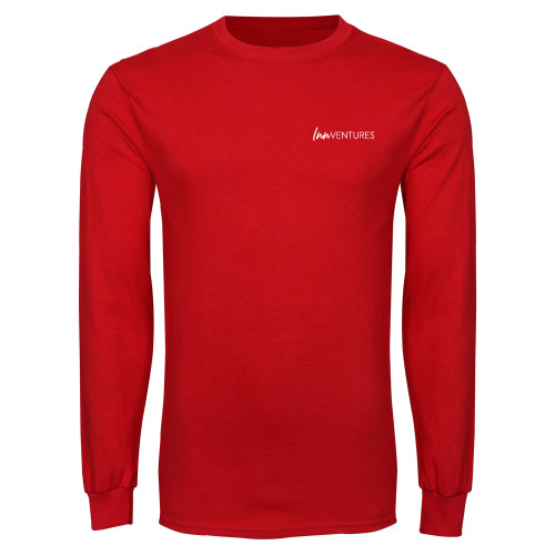 Red Long Sleeve T Shirt-InnVentures