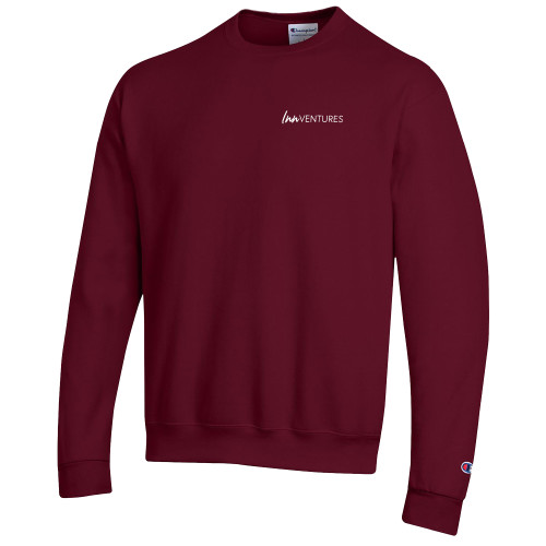 Champion Maroon Fleece Crew-InnVentures