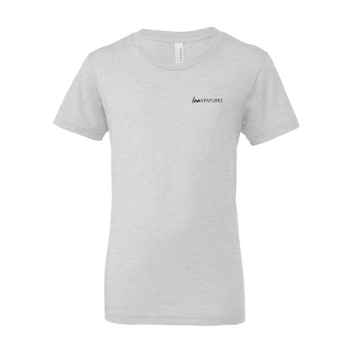 Bella + Canvas Youth Ash Grey Jersey T Shirt-InnVentures