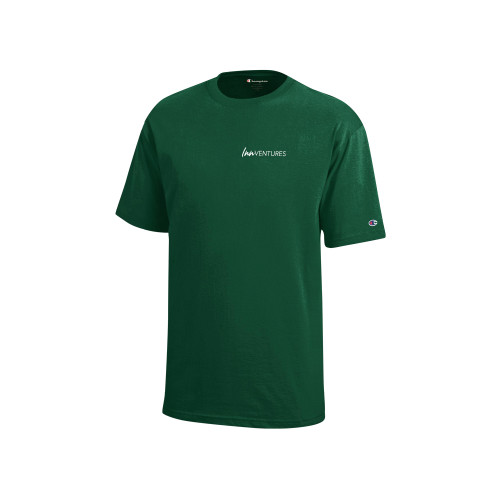 Champion Youth Dark Green Short Sleeve Tee-InnVentures