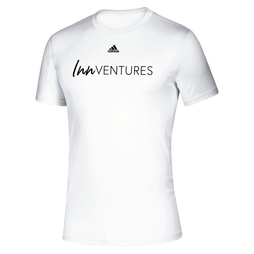 Adidas White Creator Performance Tee-Adidas - InnVentures