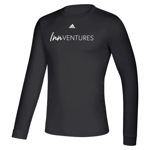 Adidas Black Creator Performance Long Sleeve Tee-Adidas - InnVentures