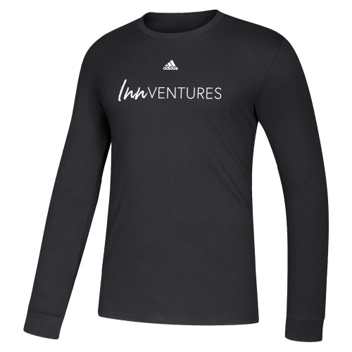 Adidas Black Fresh Long Sleeve Tee-Adidas - InnVentures