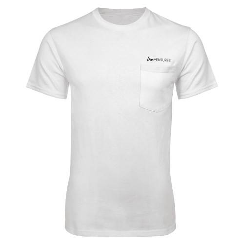 White T Shirt w/Pocket-InnVentures