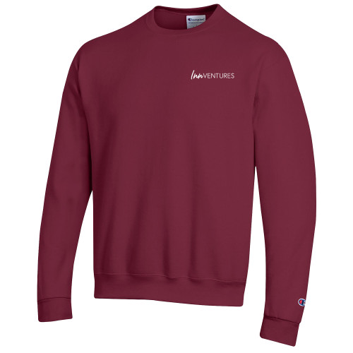 Champion Garnet Red Fleece Crew-InnVentures