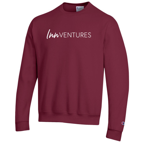 Champion Garnet Red Fleece Crew-InnVentures