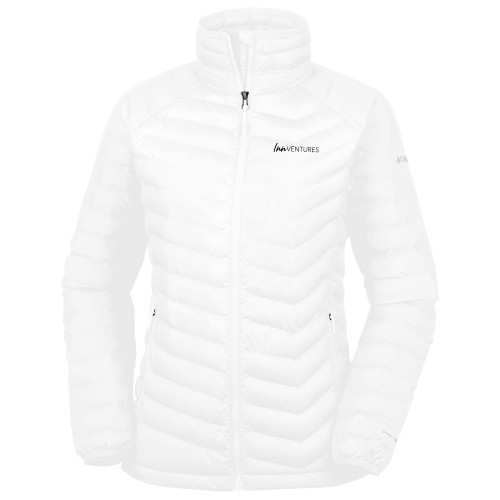 Columbia Womens White Powder Lite Jacket-InnVentures
