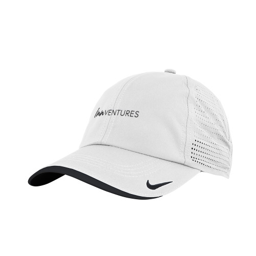 Nike White Dri Fit Perforated Hat-InnVentures