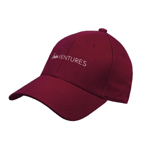 Maroon Structured Adjustable Pro Style Hat-InnVentures