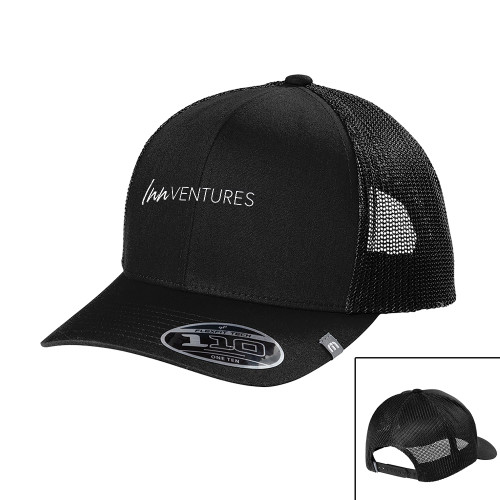 TravisMathew Black Trucker Cap-InnVentures