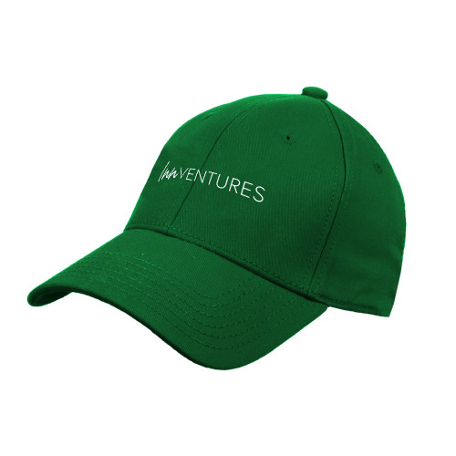 Kelly Green Structured Adjustable Pro Style Hat-InnVentures