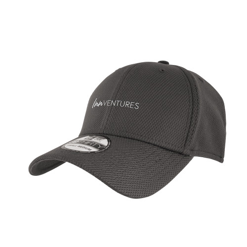 New Era Charcoal Diamond Era 39Thirty Stretch Fit Hat-InnVentures