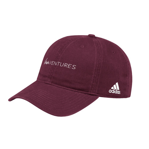 Adidas Maroon Adjustable Washed Slouch-InnVentures
