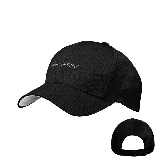 Black Pro Mesh Structured Hat-InnVentures