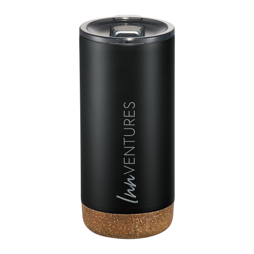 Valhalla Vacuum Insulated Black Tumbler 16oz-InnVentures Engraved