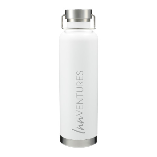 Thor Copper Vacuum Insulated White Bottle 32oz-InnVentures Engraved