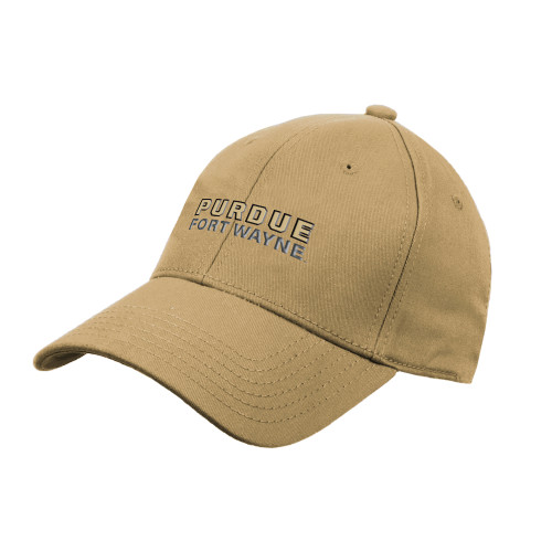 Purdue Fort Wayne Vegas Gold Structured Adjustable Pro Style Hat