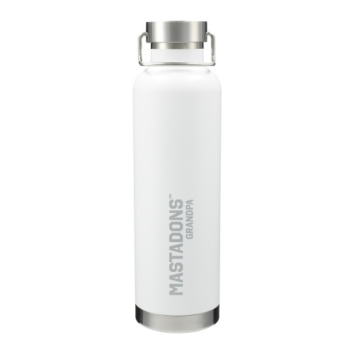  Thor Copper Vacuum Insulated White Bottle 32oz - Purdue University Fort Wayne Grandpa Engraved