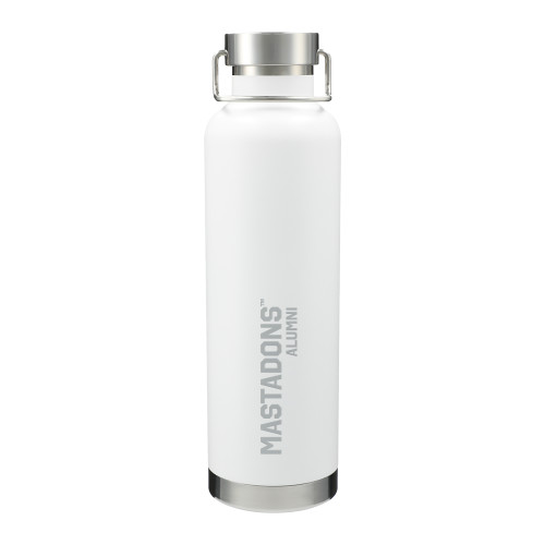  Thor Copper Vacuum Insulated White Bottle 32oz - Purdue University Fort Wayne Alumni Engraved